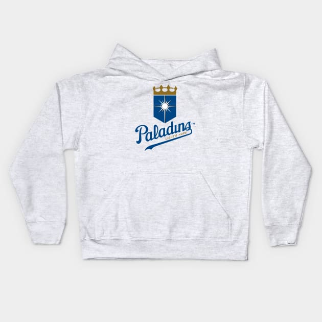 Paladins - WoW Baseball Kids Hoodie by dcmjs